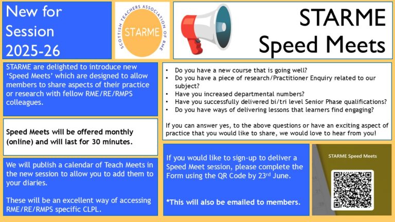 Introducing STARME Speed Meets