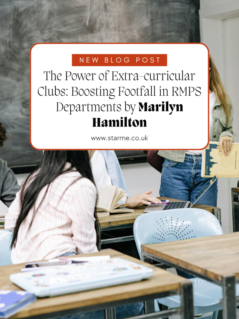 The Power of Extra-curricular Clubs: Boosting Footfall in RMPS Departments by Marilyn Hamilton