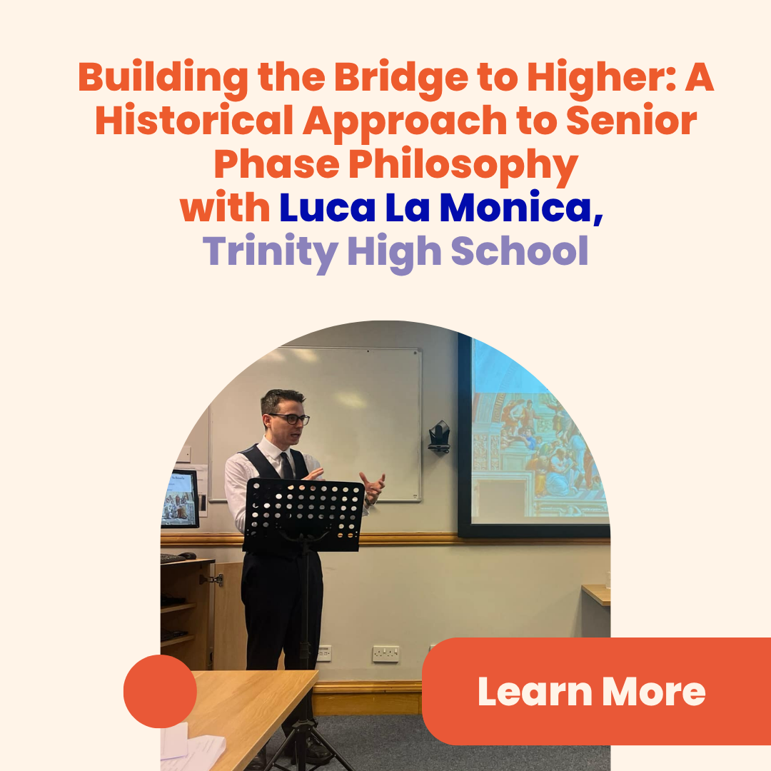 Building the Bridge to Higher: A Historical Approach to Senior Phase Philosophy, Luca La Monica